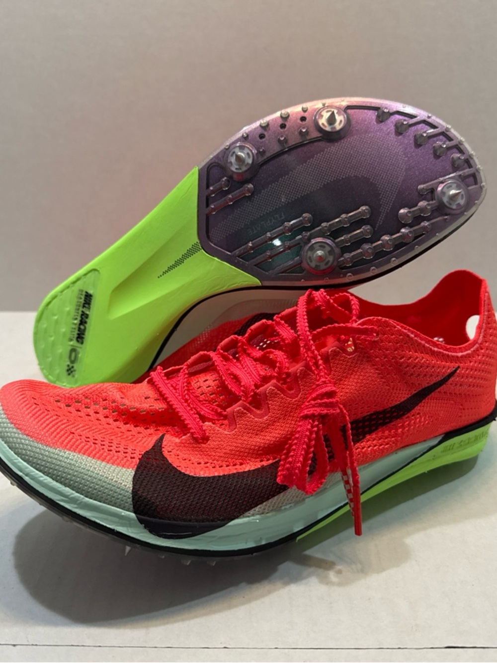 New Nike Zoom Dragonfly 2 Elite Track Bright Crimson FZ9315-600 Size 7